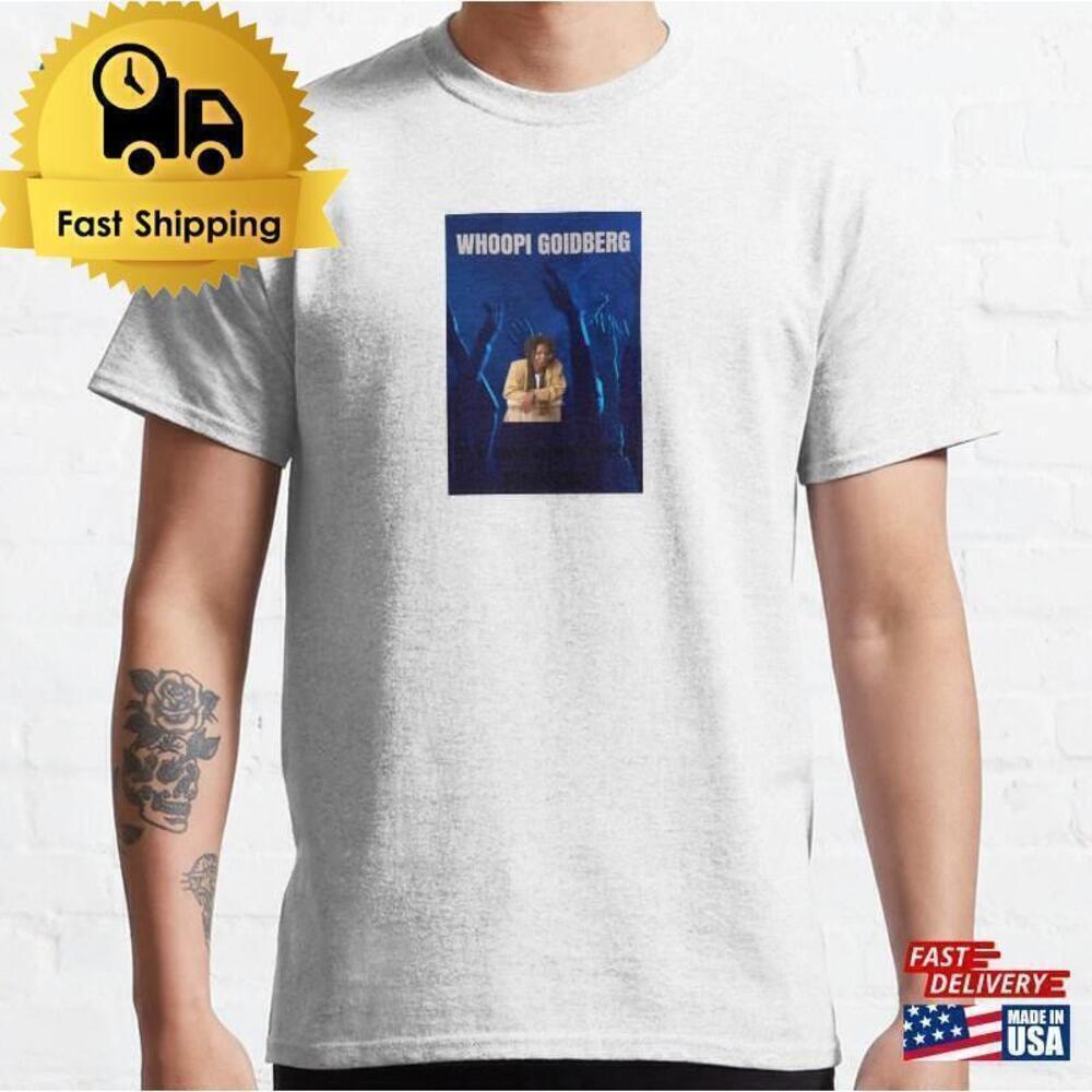 Whoopi Goldberg Classic Hollywood Legend Graphic Unisex T-Shirt